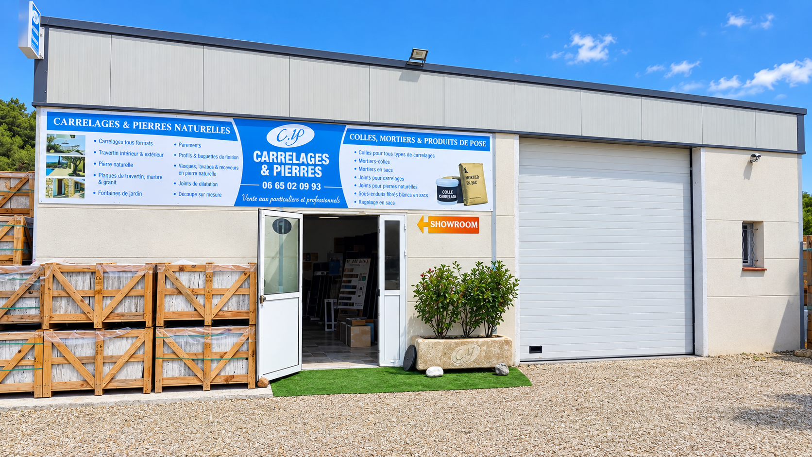 Carrelage var showroom